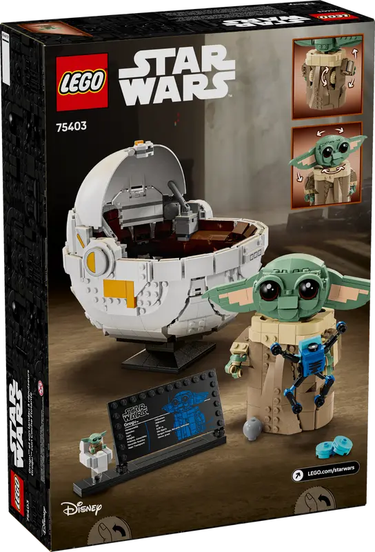 Grogu dans le landau planant (75403)